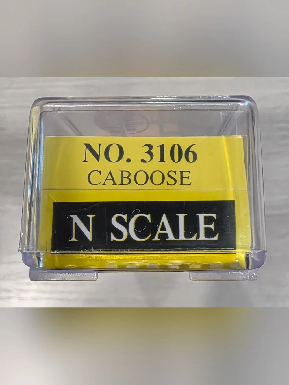 Model Piwer N Scale Union Pacific Steel Caboose